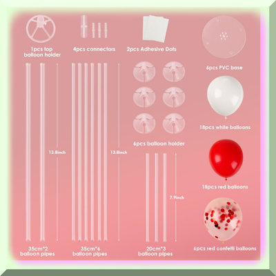Tropical Paradise Balloon Garland Kit 152pcs