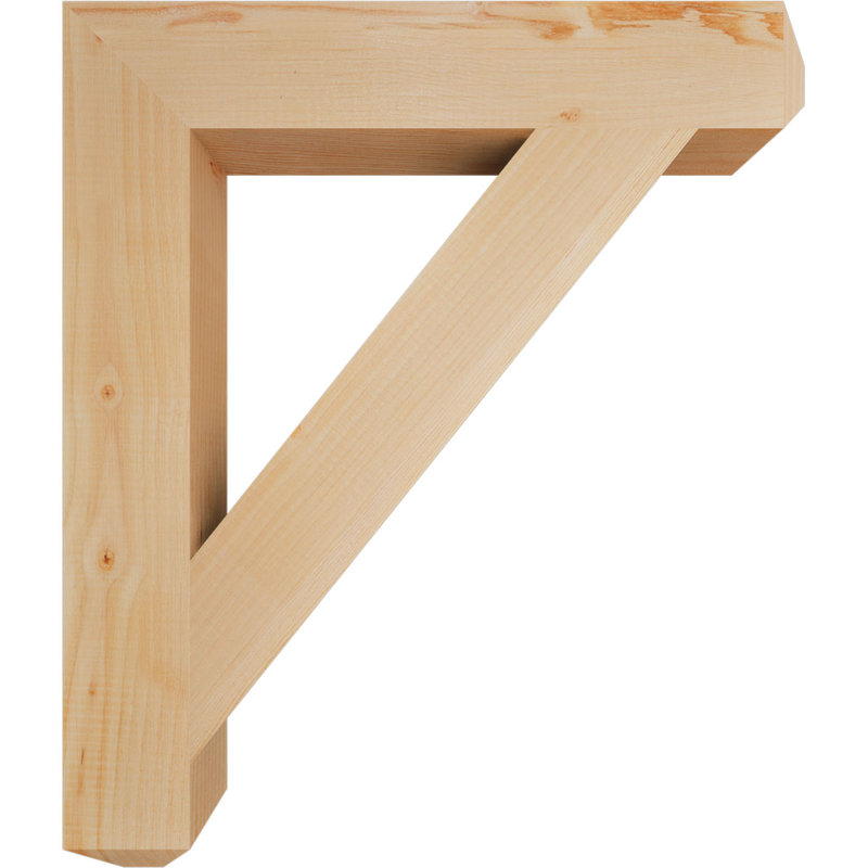 Support pour artisan traditionnel, H 28 po x l 3,5 po x P 24 po, Douglas (lisse)