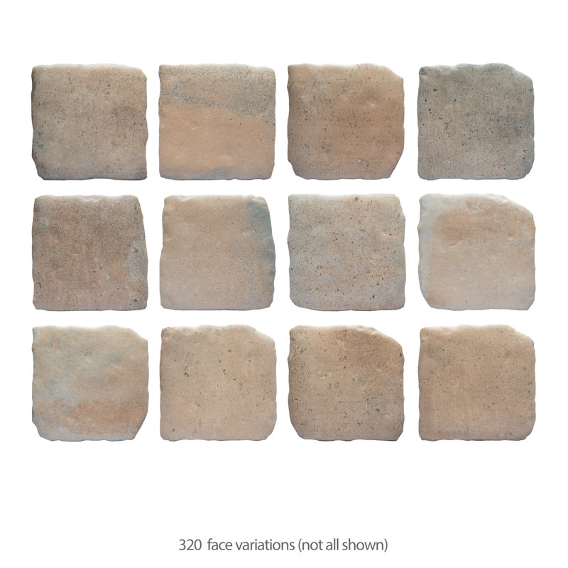 Benisa 6" x 6" Porcelain Spanish / Moroccan Wall & Floor Tile, Brown