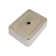 Mocoloo 19" L x 15''W Ceramic Bathroom Sink Rectangular Vessel Sink with Faucet