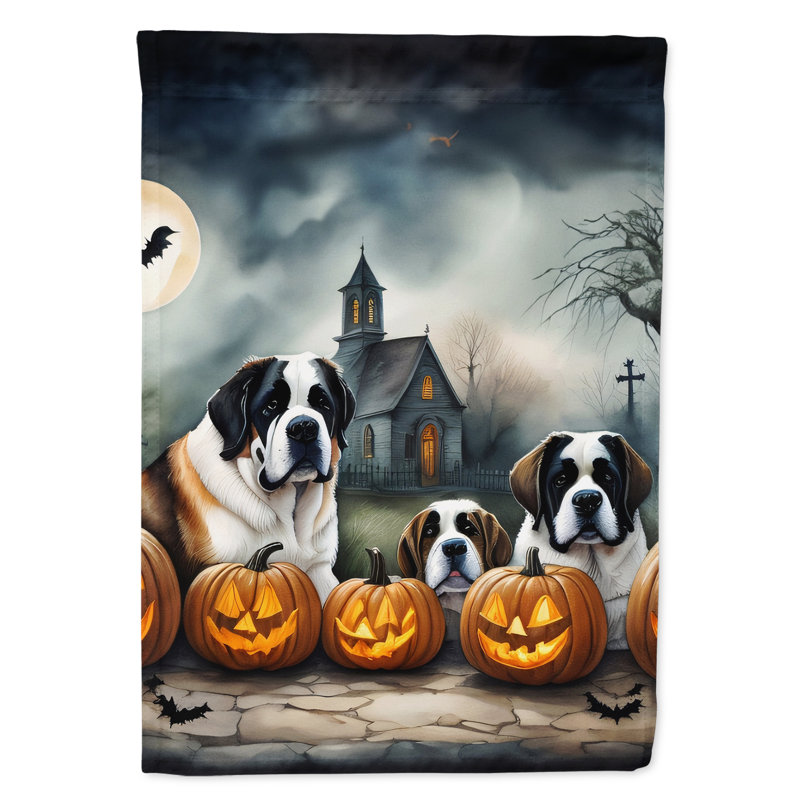 Drapeau de jardin en polyester double face H 15,5 po x l 11,25 po