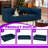 56.5" Rectangular Pet Sofa for Medium/Large Dogs, Wood Frame with Backrest & Armrests, Soft Cushion-1200662330