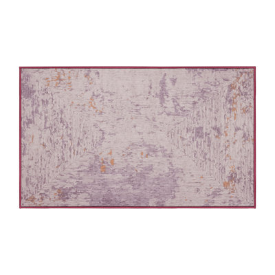 Machine Washable Beige Area Rug
