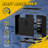 Heavy-Duty Metal Storage Cabinet with Lock - Black Garage Shelving Unit