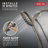 SureDock 7-Spray Magnetic Shower Head, High Pressure Handheld Shower Head, Hand Shower with Hose-86778306
