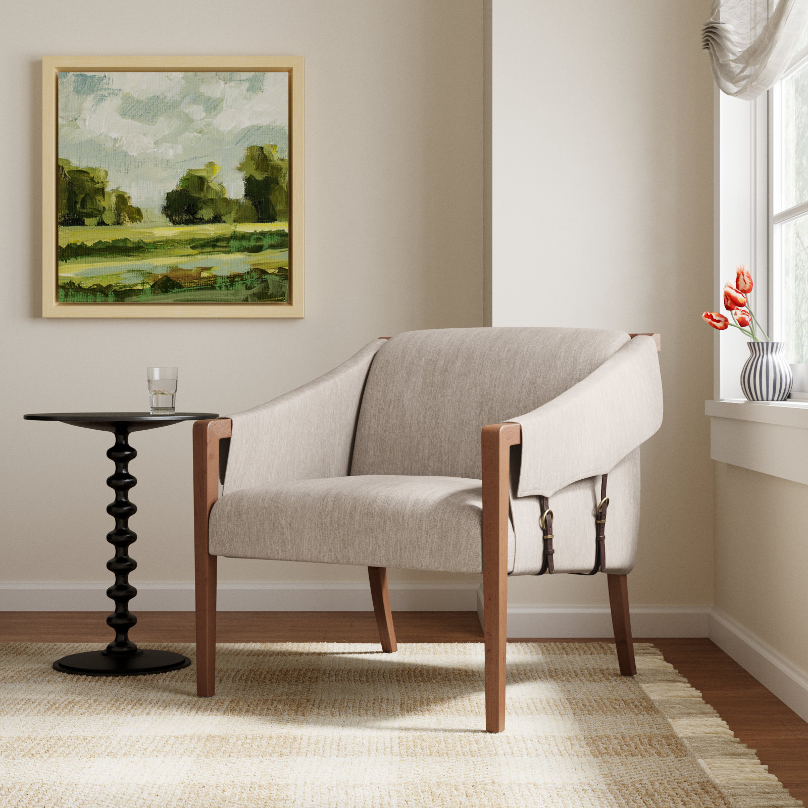 Johnthomas Upholstered Club Chair