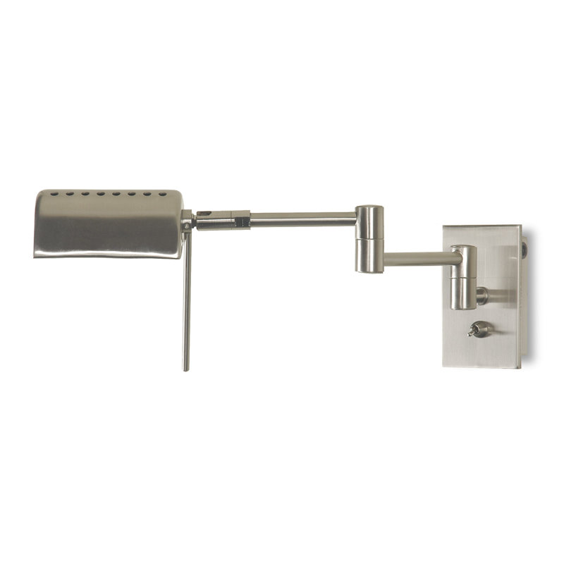 Horizontal, Satin finished nickel