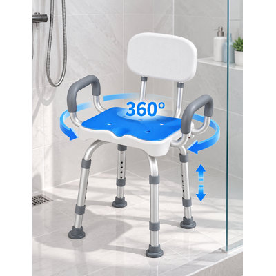 360° Shower Chair for Inside Shower