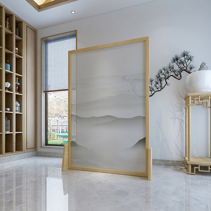 Kiranjeet, Brun/blanc/gris, H 70,87 po x l 31,5 po x P 1,57 po
