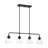 4 - Light Dimmable  Industrial Linear Kitchen Island Pendant Light