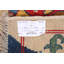 Tapis beige noué à la main de conception unique 8 pi 4 po x 11 pi 6 po