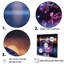 Impression sur toile Blue Neon Clear Heart Shape III - Abstract Shapes-807584877-807584878