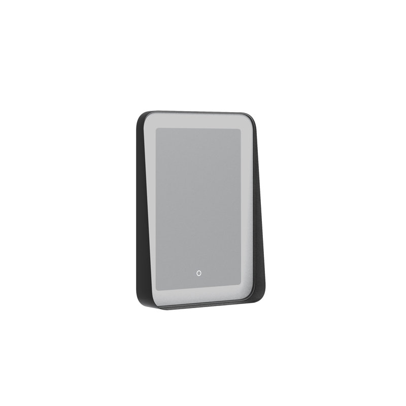  Rectangular Framed LED Bathroom Mirror, 28" x 20"