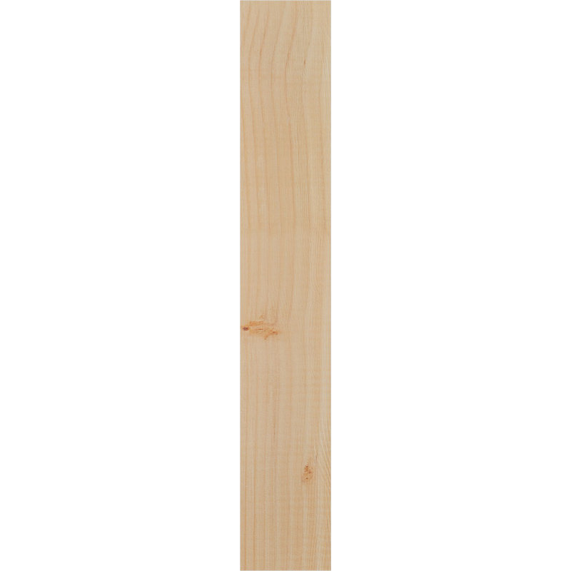 Corbeau Pescadero, H 22 po x l 3,5 po x P 10 po, Sapin de Douglas, Lisse