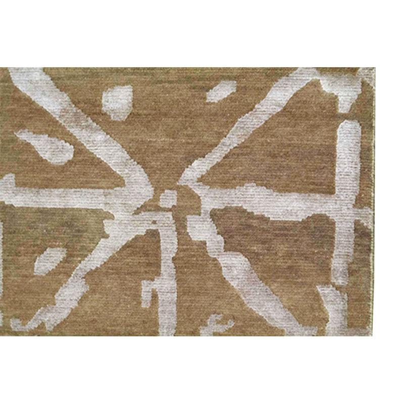Rayon Geometric Area Rug