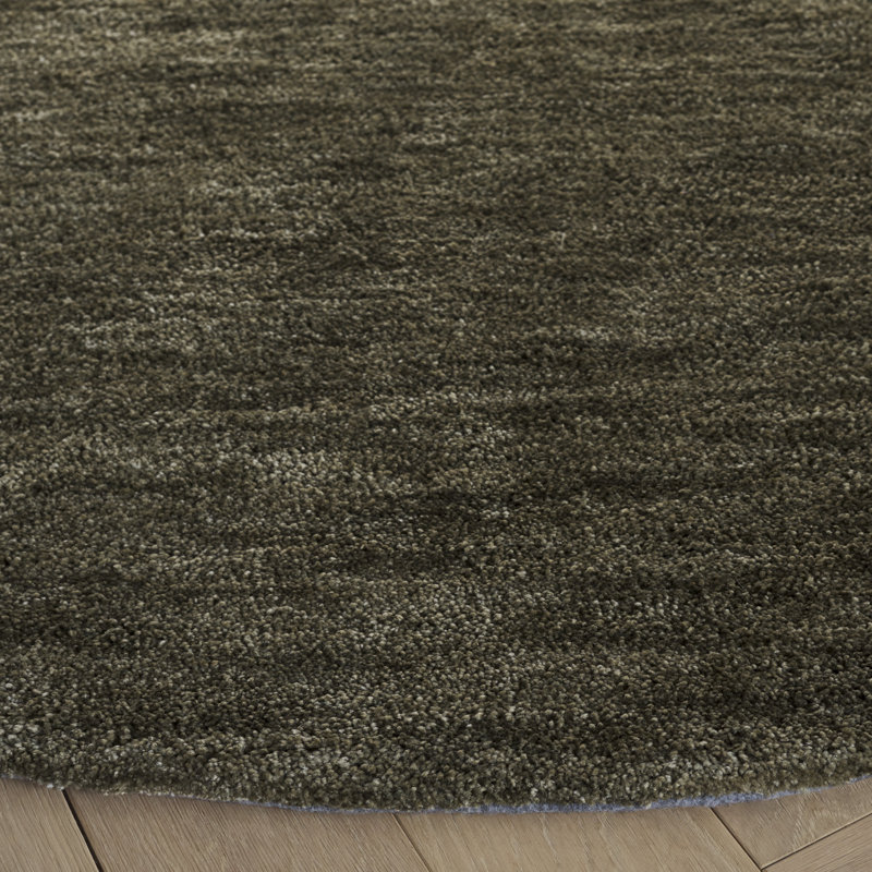 Keensburg Hand Tufted Performance Rug, Round 6'
