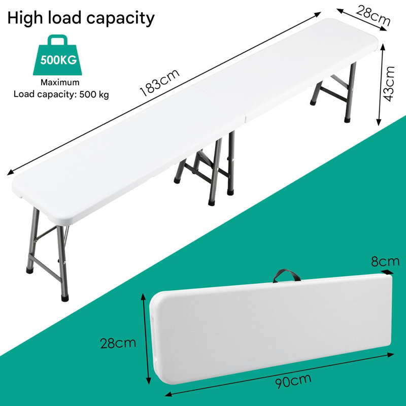 183cm Folding Table