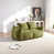 Green Faux Leather