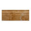 Golden Sienna 5" x 12" Travertine Look Wall Baseboard
