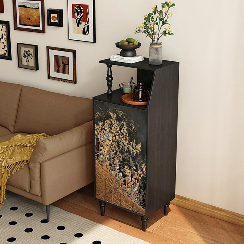 Armoire d'appoint moderne en bois massif
