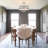 3-Light Crystal Ceiling Light Fixture Semi Flush Mount Chandelier with Drum Shade-943180878