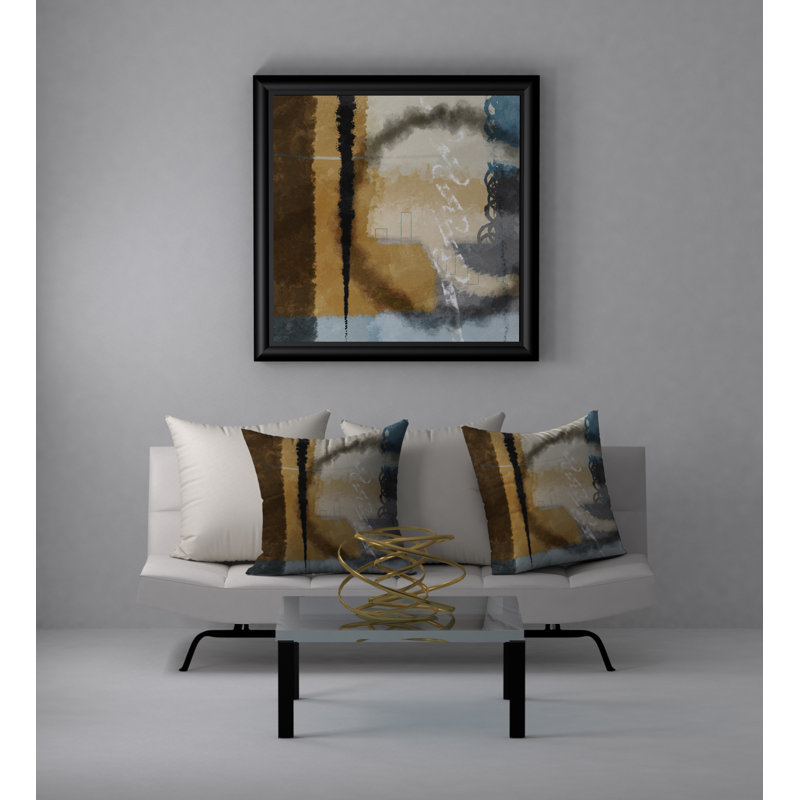 Housse et insert de coussin carré Slick, 18" x 18"