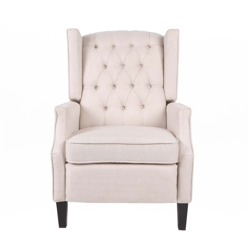 Fauteuil inclinable, Tissu - Beige