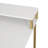 Writing Desk With Storage Shelves