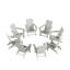 Ensemble de chaises Adirondack pliables Joubert-91480521