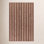 Aadison Rust Hand-Woven Striped Jute Rug