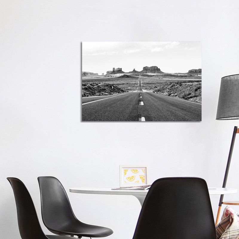 Black Arizona Series - Monument Valley Road by Philippe Hugonnard - Wrapped Canvas Print, 101.6 cm H x 66.04 cm W x 1.91 cm D