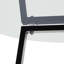 Addicyn 90Cm Metal and Glass Round Dining Table-1957539975
