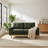 Cavelle Mid-Century Modern Loveseat Sofa