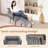 Itamar Velvet Accent Chair with Ottoman-361014214