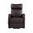 Brown Synthetic Leather Power Motion Recliner W/Lift-1139806117