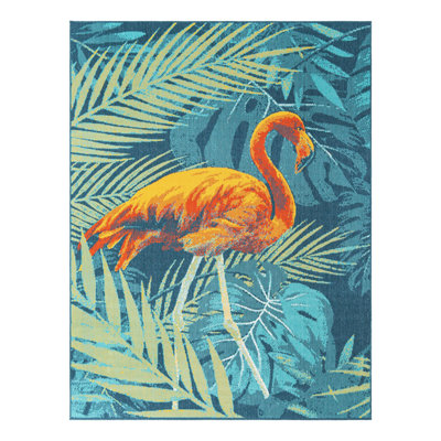 Floral Indoor / Outdoor Rug