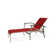 Askar Outdoor Rust-Resistant Metal Chaise Lounge