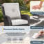 Swivel and sliding wicker patio chairs-2117509931-2117509928