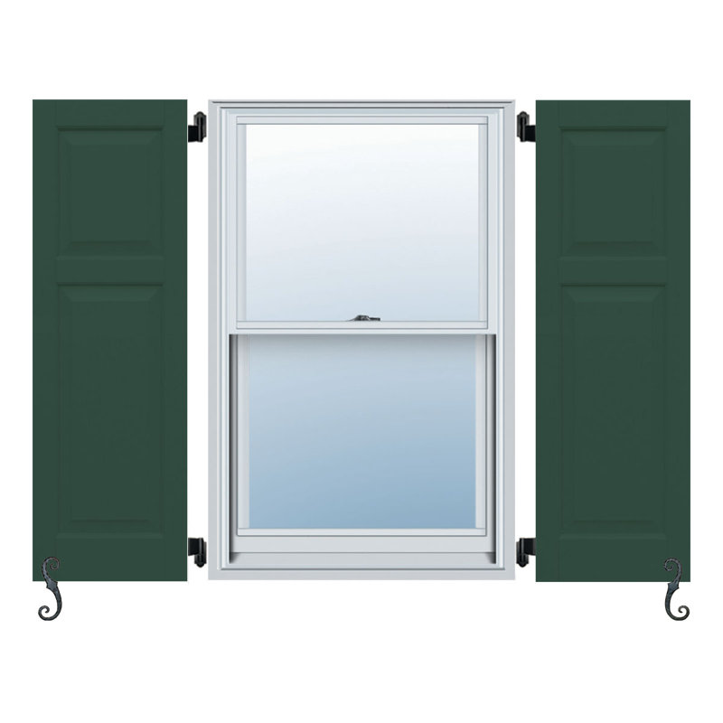 Panneau de cale à panneaux surélevé 40/60 offset classic Atlantic, Vert forêt, 15 po, 63 po