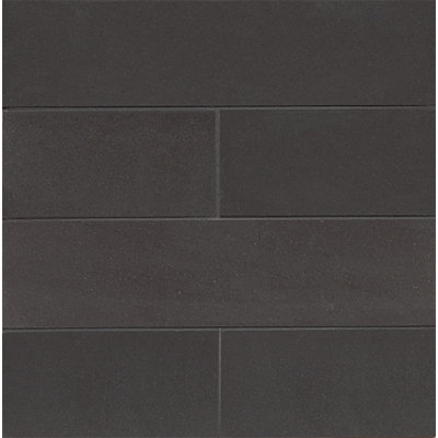 Carreau de mur et de plancher en granite noir absolu 3 po x 12 po
