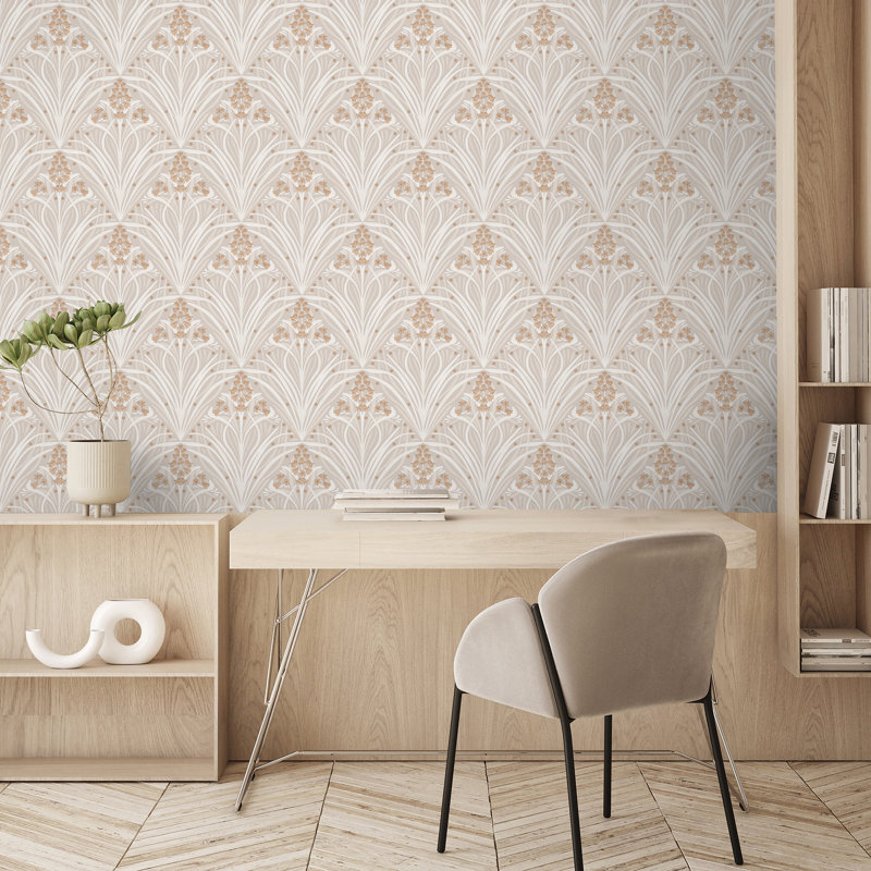 Papier peint Victorian Bloom, Crème