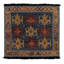 Burano Hand Knotted Wool Geometric Area Rug-1451818843