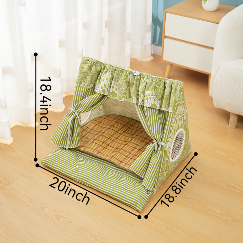 Gazmira Cotton Tent Pet Bed