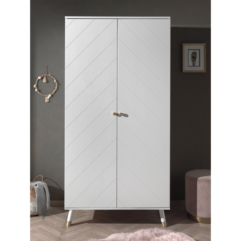 Billy 2 Door Manufactured Wood Wardrobe