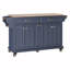 Cavid Solid Wood Top Kitchen Cart-1176111415