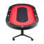 10 Player Foldable Poker Table, Blackjack Texas Holdem Poker Table