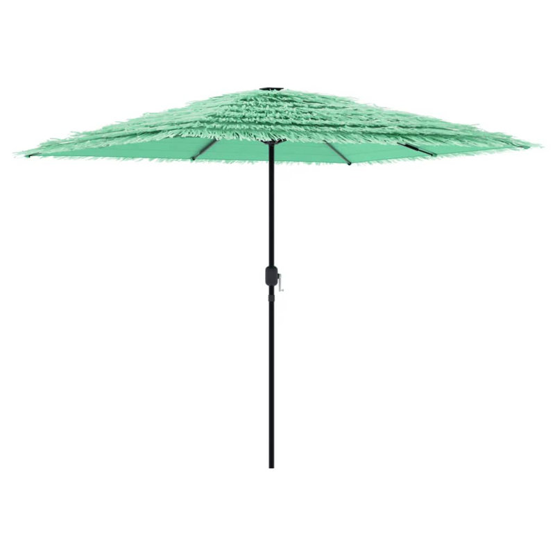Beach Parasol, Green, 248cm H x 248cm W x 248cm D