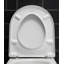 Siège de toilette rond Duravit Starck 3