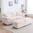 Ariaha 84.6'' Oversized Modular Combo Sofa with Ottoman-102155980