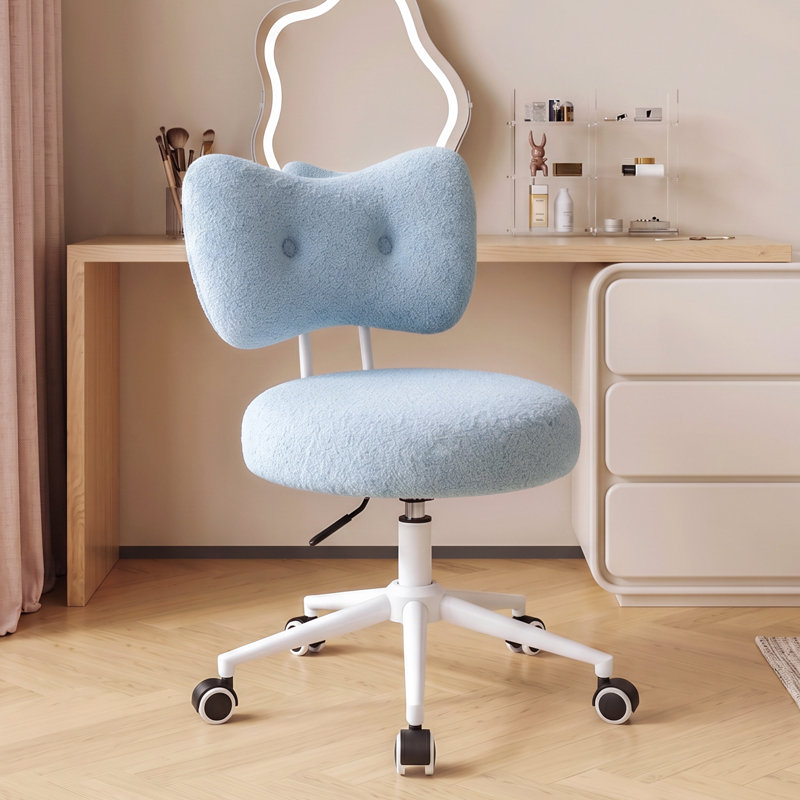 Fauteuil de bureau ergonomique et pivotant Modern, Bleu